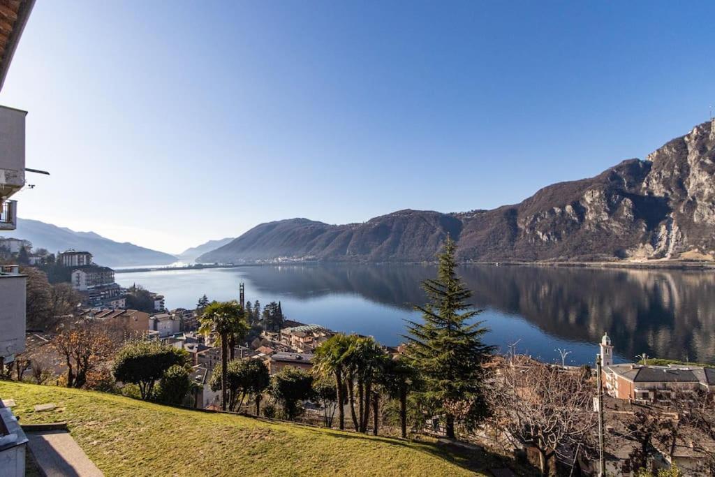 Wraparound Lake Views Bellavista Residence Campione dʼItalia Exterior foto